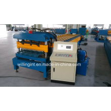 Glazed Steel Step Tile Roll Forming Machine